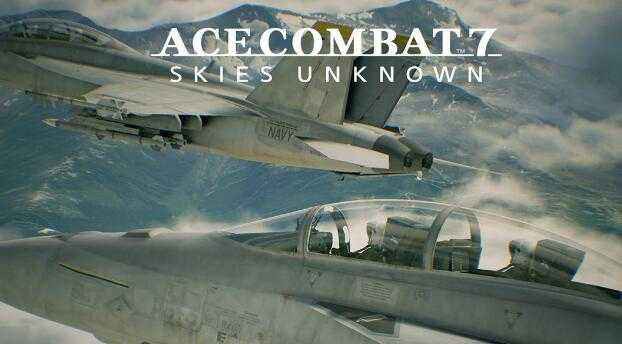 《皇牌空战7：未知空域》新预告：飞机空中特技飞舞姿态！空战狗斗精彩