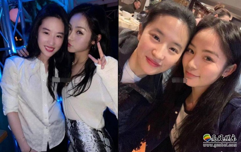 网友晒出刘亦菲参加《花木兰》杀青宴照片：与演员合影留念，笑容迷人