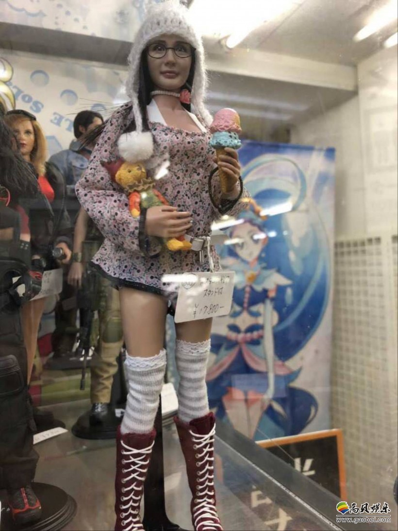 日本手办展览会“メガホビEXPO 2018 Autumn”杨幂娃娃造型有点奇葩