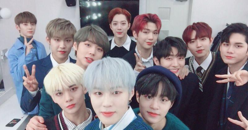 Wanna One 以最新主打歌成为 11 月最后一周的冠军得得主