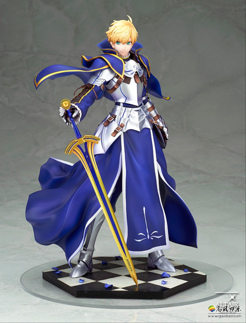fategrandordersaber亚瑟潘德拉贡手办手持黄金剑威风凛凛