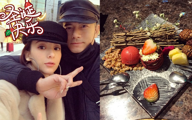 “天王嫂”方媛晒出与郭富城甜蜜合影：夫妻罕见同框正面照超有夫妻相
