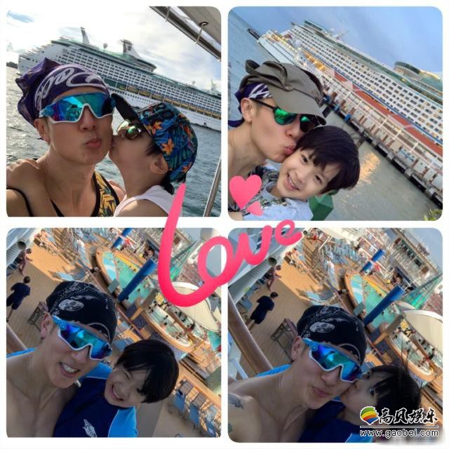 吴尊晒出“全家20天游轮”旅行出游照片：最爱游轮！儿子帅气女儿可爱