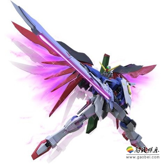 万代公布正式模型实物图《高达seed—destiny》真.飞鸟座驾：命运高达