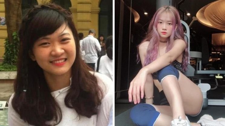 23岁大四艺术生越南女孩：通过合理训练，在没有节食的情况下逐渐变苗条