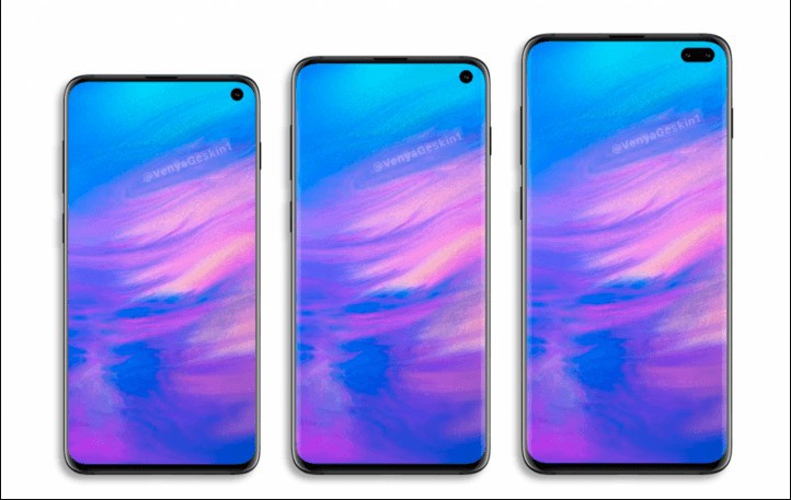 德国媒体给出三星S10Galaxy系列新机上手图赏：S10 Plus屏幕药丸形双孔