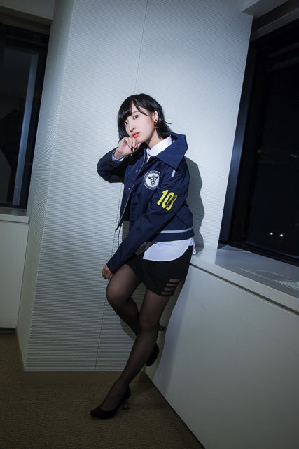 《心理测量者》新剧场版动画预热：角色声优登场警服COS！黑丝美腿女郎