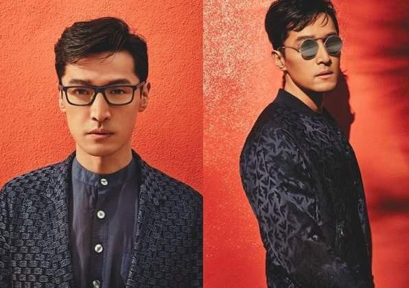 胡歌广告大片曝光：戴着眼镜略显斯文，招牌卧蚕却疑似被修图师给消没