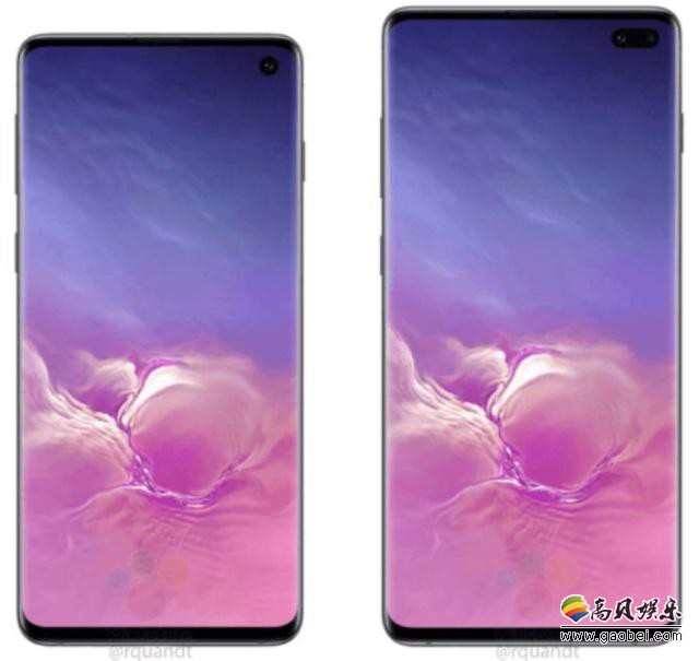 外媒曝光三星Galaxy S10系列新机渲染图:边框更加窄,单双打孔全面屏 外媒曝光三星Galaxy S10系列新机渲染图:边框更加窄,单双打孔全面屏