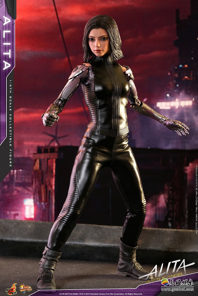 hottoys《阿丽塔：战斗天使》女主角手办模型：影片形象还原度相当出色