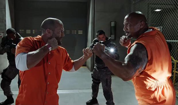 衍生电影《霍伯斯与肖》首曝预告：巨石强森与杰森·斯坦森冤家联手抗敌