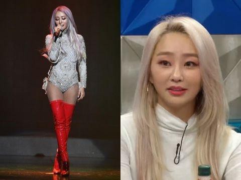 SISTAR孝琳穿高岔连身服上台表演：被不买账的的韩国网友批评有伤风化