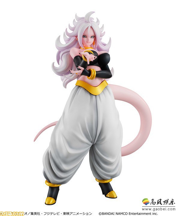 《龙珠斗士Z》人造人21号手办：有“邪恶”和“善良”两个表情可替换
