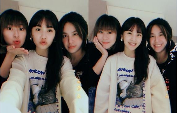 杨丞琳微博晒出4 in love四缺一合照：她与黄小柔、张琪惠合影十分有爱