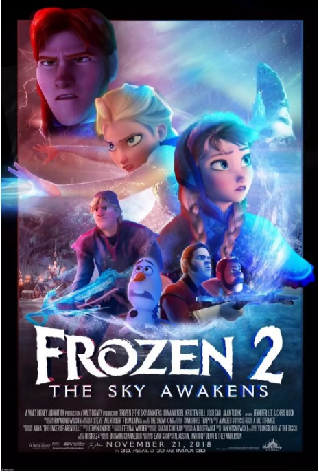 迪士尼公布《冰雪奇缘2》首支预告片：该故事将继续聚焦艾莎和安娜姐妹