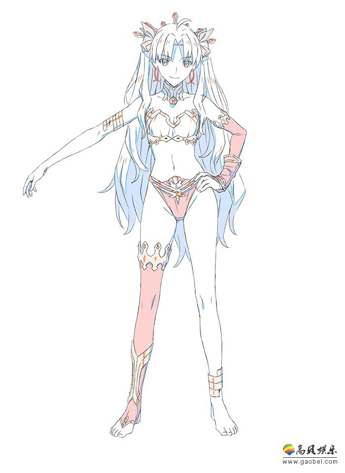 《Fate/Grand Order》新作动画伊什塔尔角色设定图及动画视觉图公开