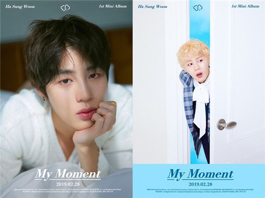 河成云首张出道专辑《My Moment》的最后一波预告照
