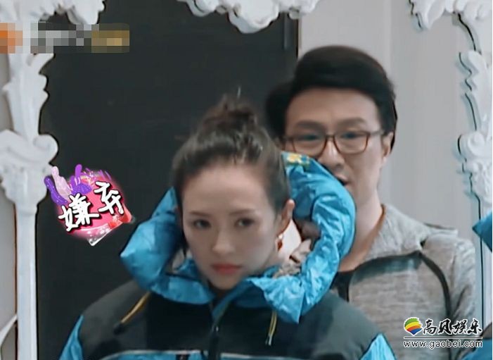 章子怡节目中去长白山：汪峰准备连体羽绒服，子怡穿上一秒变“大白”