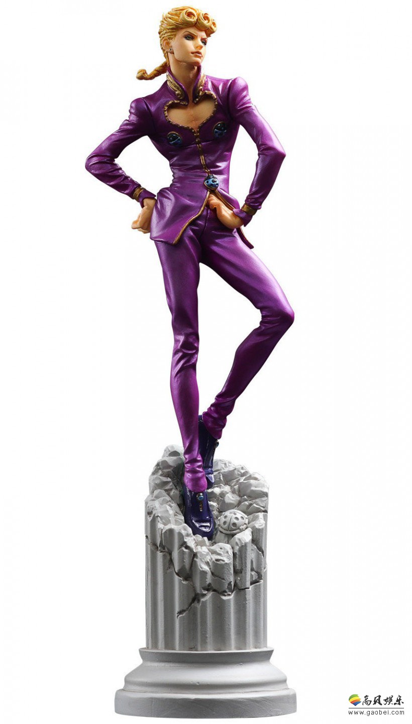 《JOJO的奇妙冒险：黄金之风》乔鲁诺手办圆珠笔：风骚站姿非常精美