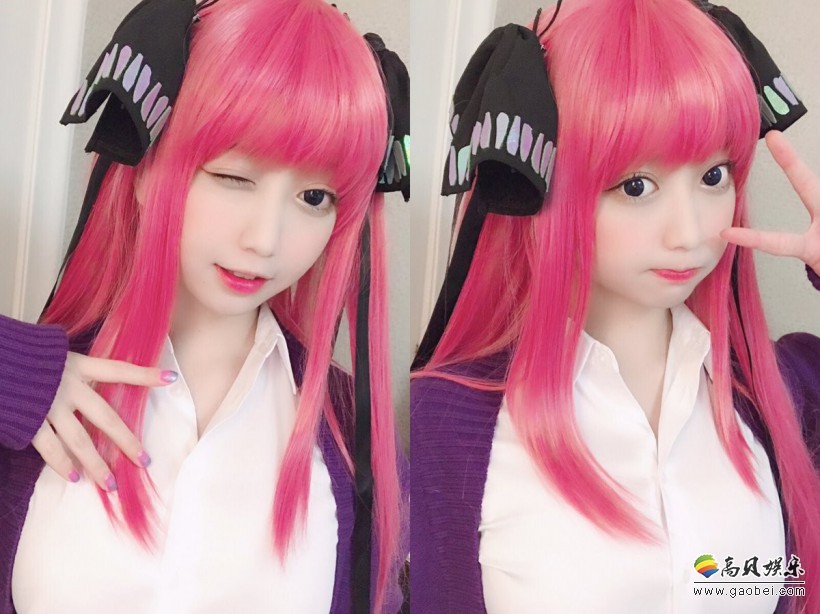 超萌美少女yami新图更新：《五等分的花嫁》二乃，嘟嘴yami实在太可爱