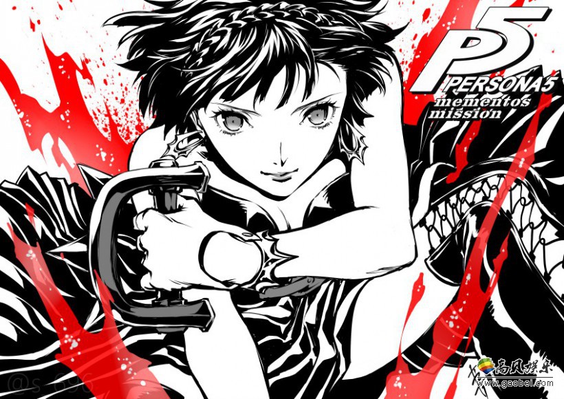 《女神异闻录5》漫画作者斉藤ﾛｸﾛ推特分享创作“心灵怪盗团”角色贺图