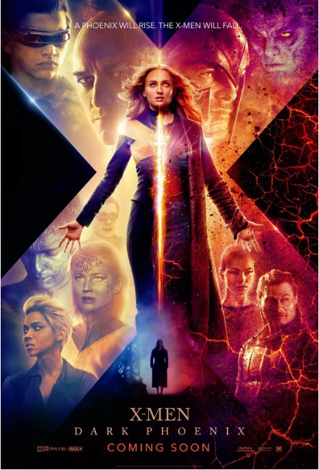 电影《X战警：黑凤凰》公布全新海报：海报以矛盾结合体的琴·葛蕾为中心