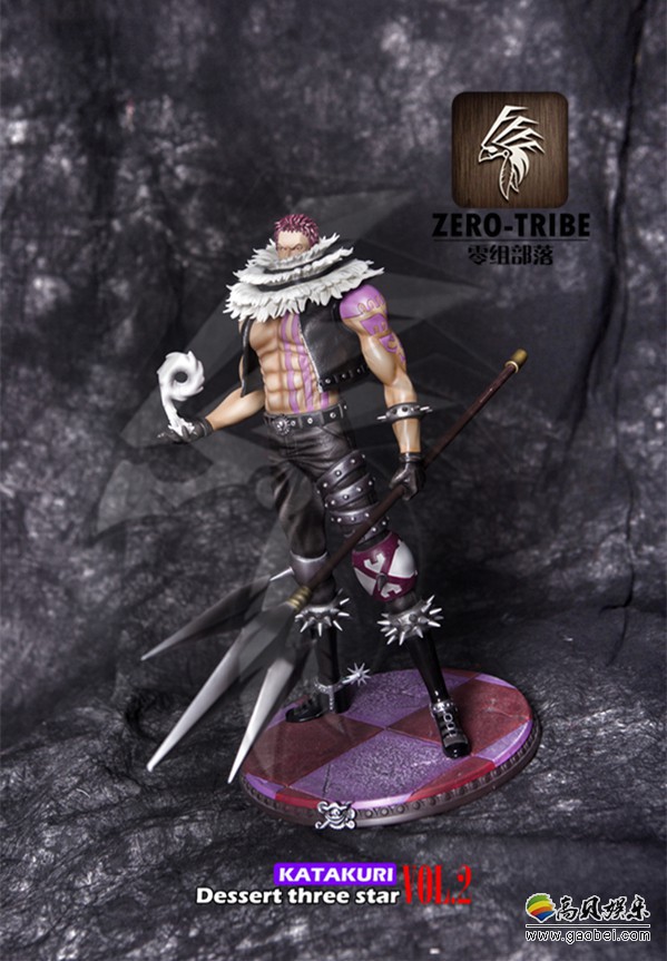 《海贼王》卡塔库栗雕像：展现即将强力攻击姿态相当帅气！高度约32厘米