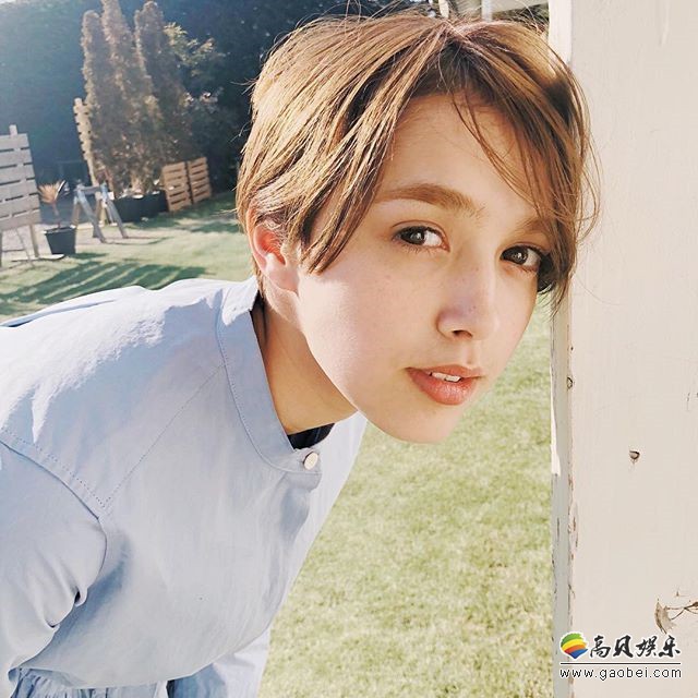 日本新生代日英混血女模特：超高颜值“极致美少女”灵动可爱！元气满满