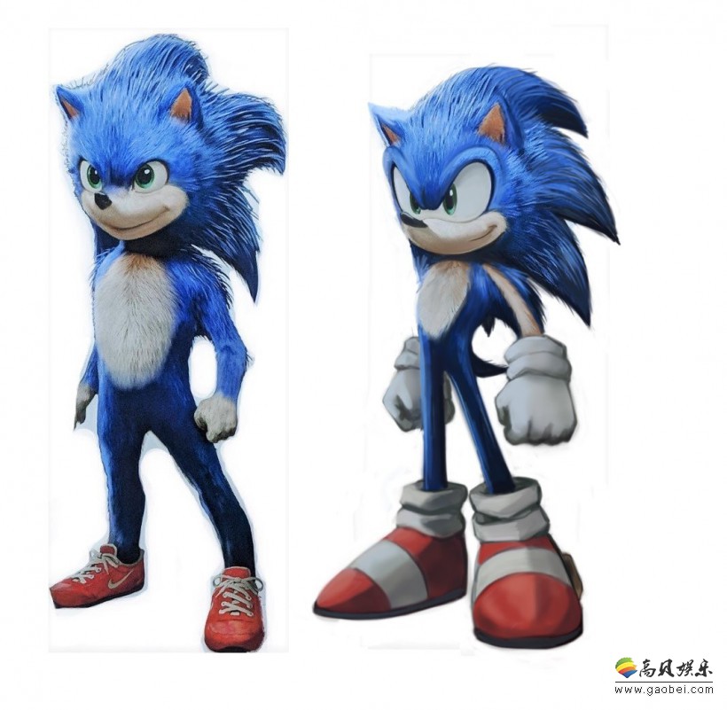 《索尼克》电影泄露索尼克正面照：索尼克之父中裕司都在推特吐槽起来