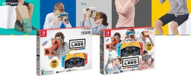 任天堂将在Switch平台推出Labo：VR Kit：新套装是该系列第4个工具包