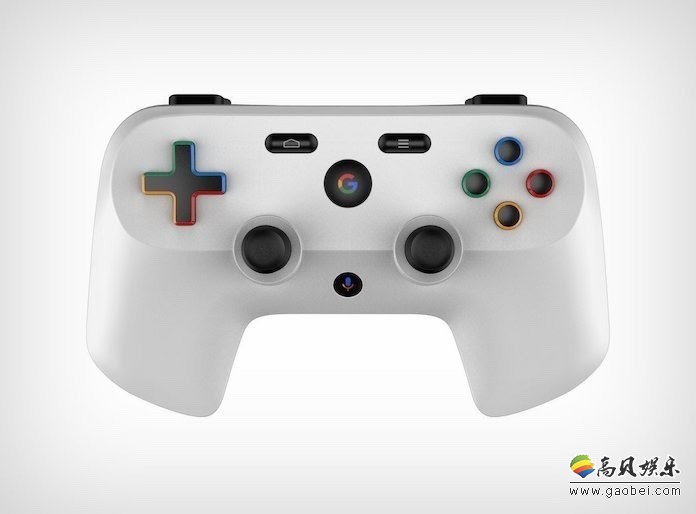 谷歌最新专利串流游戏主机手柄：外媒通过设计图纸将这款手柄进行3D渲染