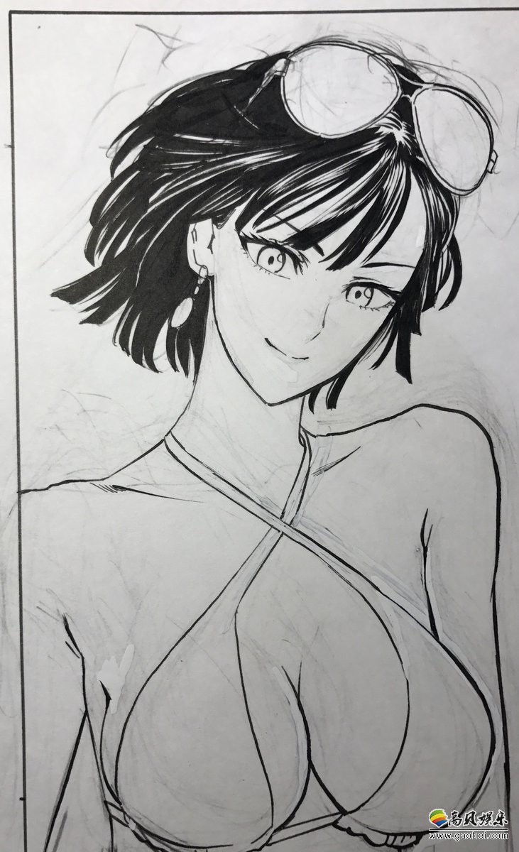 《一拳超人》作者村田雄介公开漫画单行封面和表纸：吹雪造型相当性感