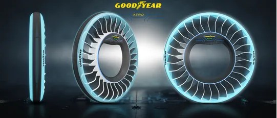 轮胎制造商发表概念轮胎《Aero》：展望未来新型态的交通工具「飞行车」
