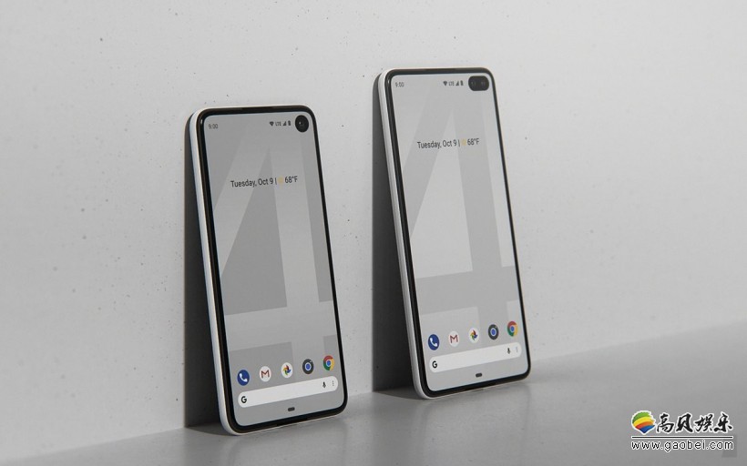 Google Pixel 4 XL设计图曝光：采用和三星S10系列相同打孔全面屏设计