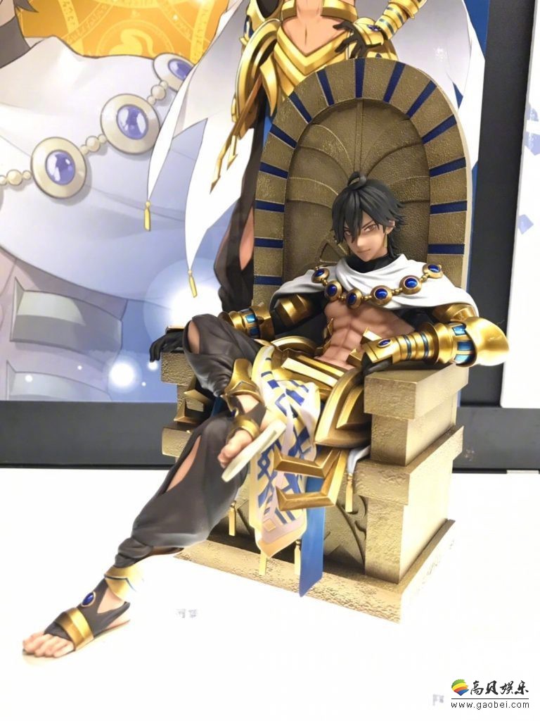 厂商推出《Fate/Grand Order》拉美西斯二世手办：王座霸气坐姿形态