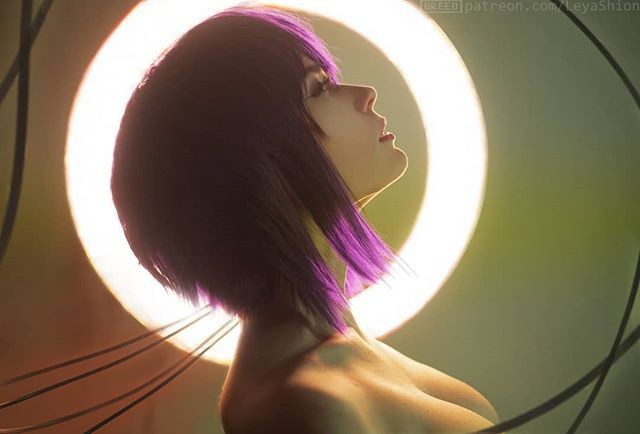 俄罗斯美女COSER新作COS《攻壳机动队》草薙素子：战斗女神＋性感少佐