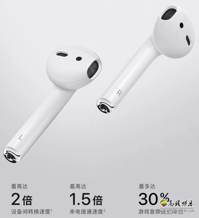 苹果发布新款Airpods：配全新H1芯片，支持语音唤醒Siri，续航时间更长