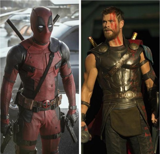 “雷神”克里斯•海姆斯沃斯晒图喊话“死侍”雷诺兹：有很多疯狂暗示