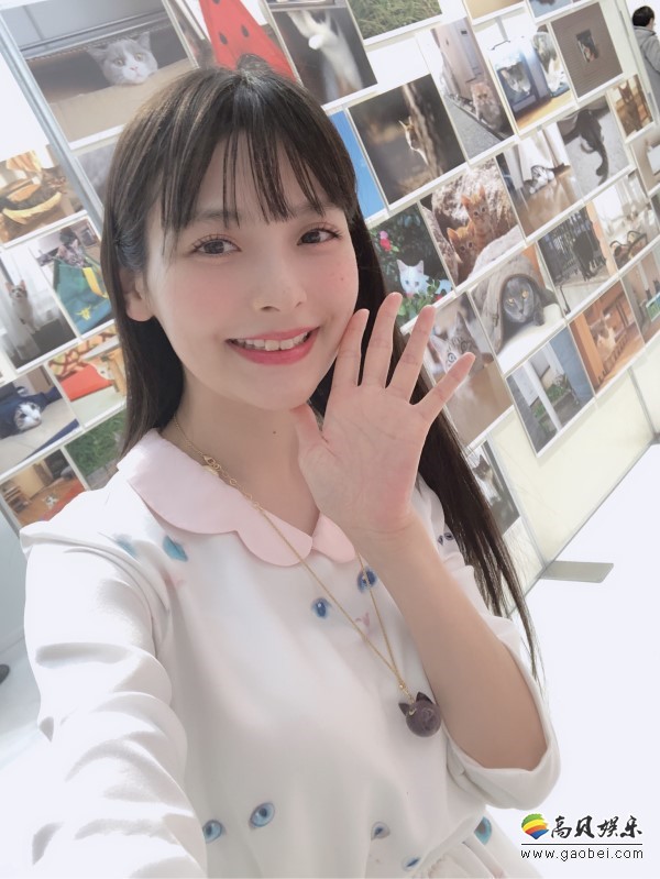 上坂堇参观猫咪主题摄影展“ねこのひょっこり展”政委带着大家云撸猫