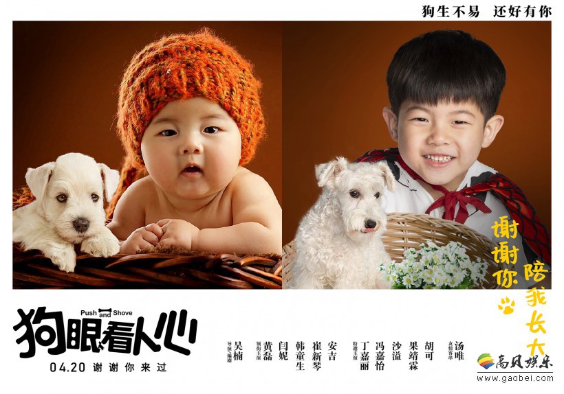 电影《狗眼看人心》曝光“谢谢你陪我长大”海报： 安吉告白爱犬汪星人