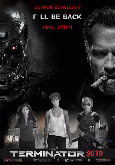 《终结者6》(终结者：黑暗命运)公布新剧照图：阿诺德·施瓦辛格震撼登场