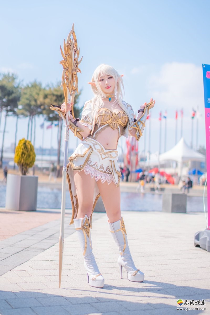 韩国小姐姐性感COS照片：《天堂II》精灵＋《Fate Grand Order》尼禄