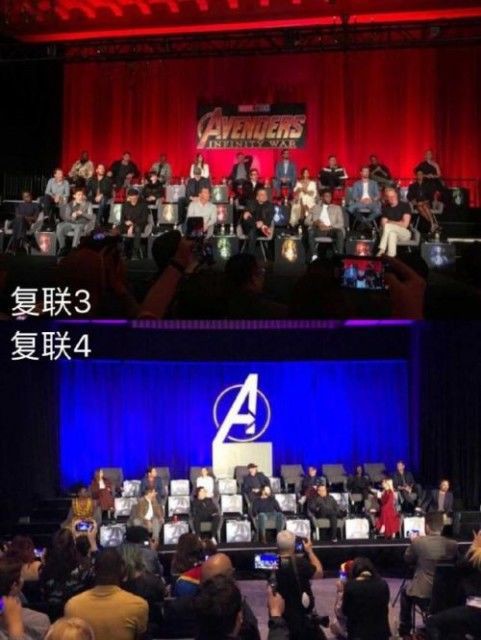 《复仇者联盟4》全球媒体发布会：到场演员竟比《复仇者联盟3》少一半