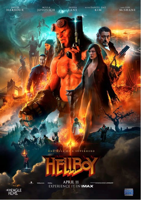 重启版《地狱男爵》曝光R18版“限制级”预告片：鲜血满溢！骨肉横飞