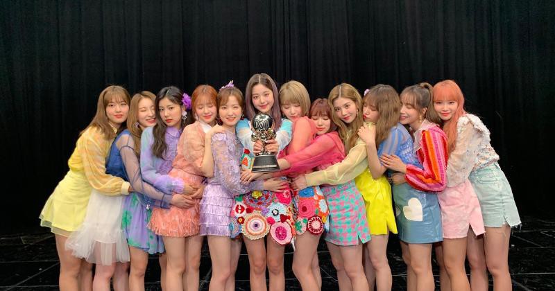 IZ*ONE风光地拿下了双冠王头衔 成为4月第二周的冠军得主