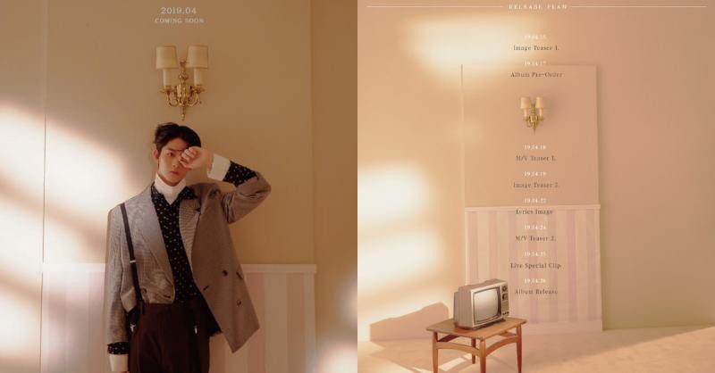 裴珍映所属社公开首张solo单曲专辑的发售及前期宣传日程