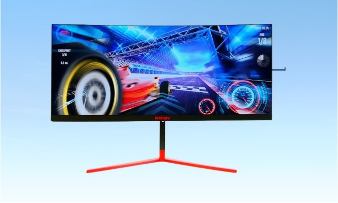 AOC发布全新爱攻AGON 353系列高端显示器：35英寸！VA面板4K分辨率