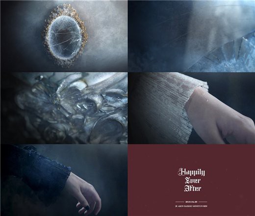 NU'EST新专辑预告中出现一面镜子 水滴掉落的样子带出紧张感