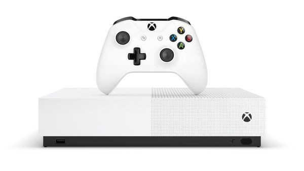 微软发布全数字版Xbox One S主机：Xbox One家族中最便宜的一款产品