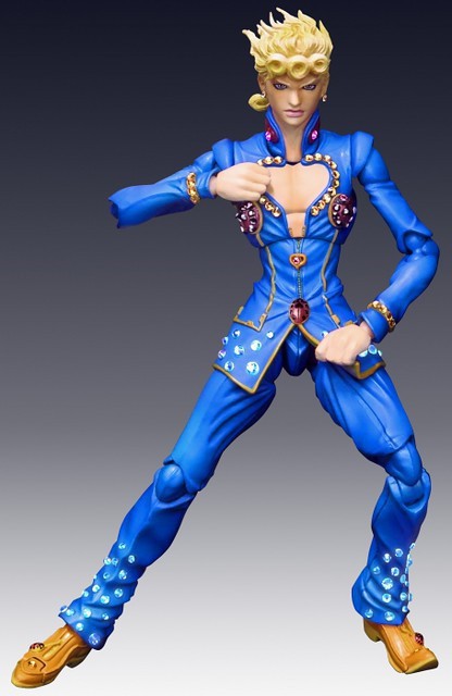 《JOJO的奇妙冒险》“乔鲁诺‧乔巴拿 施华洛世奇水晶限定版”手办公开